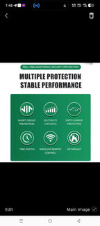 WIFI Smart  voltage current and - leakage protection