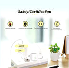 Tuya Smart Socket EU 20A Wifi Smart Plug With Power Monitoring