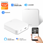 Tuya Smart LifeAPP Multi-mode Gateway Wireless Hub Remote Controller Bridge Voice Control Via Alexa Google Home Sun Gold