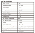 Voltage Protection Relay 63A Voltage Protection Device 63A Din Rail Low and high voltage protection with warranty