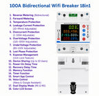 Tuya Wifi MCB Single Phase 100A  4Pole Intelligent Circuit Breaker Automatic Reclosure Protector, Power Meter, Reclosure Switch