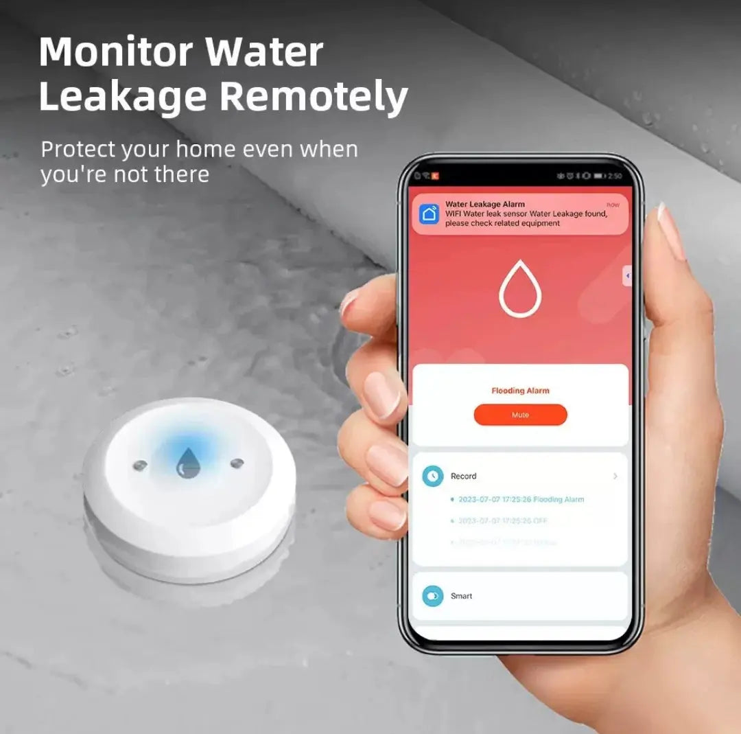 Zigbee Water Immersion Sensor Smart Water Level Detection Mobile Phone Monitoring Overflow Water Immersion