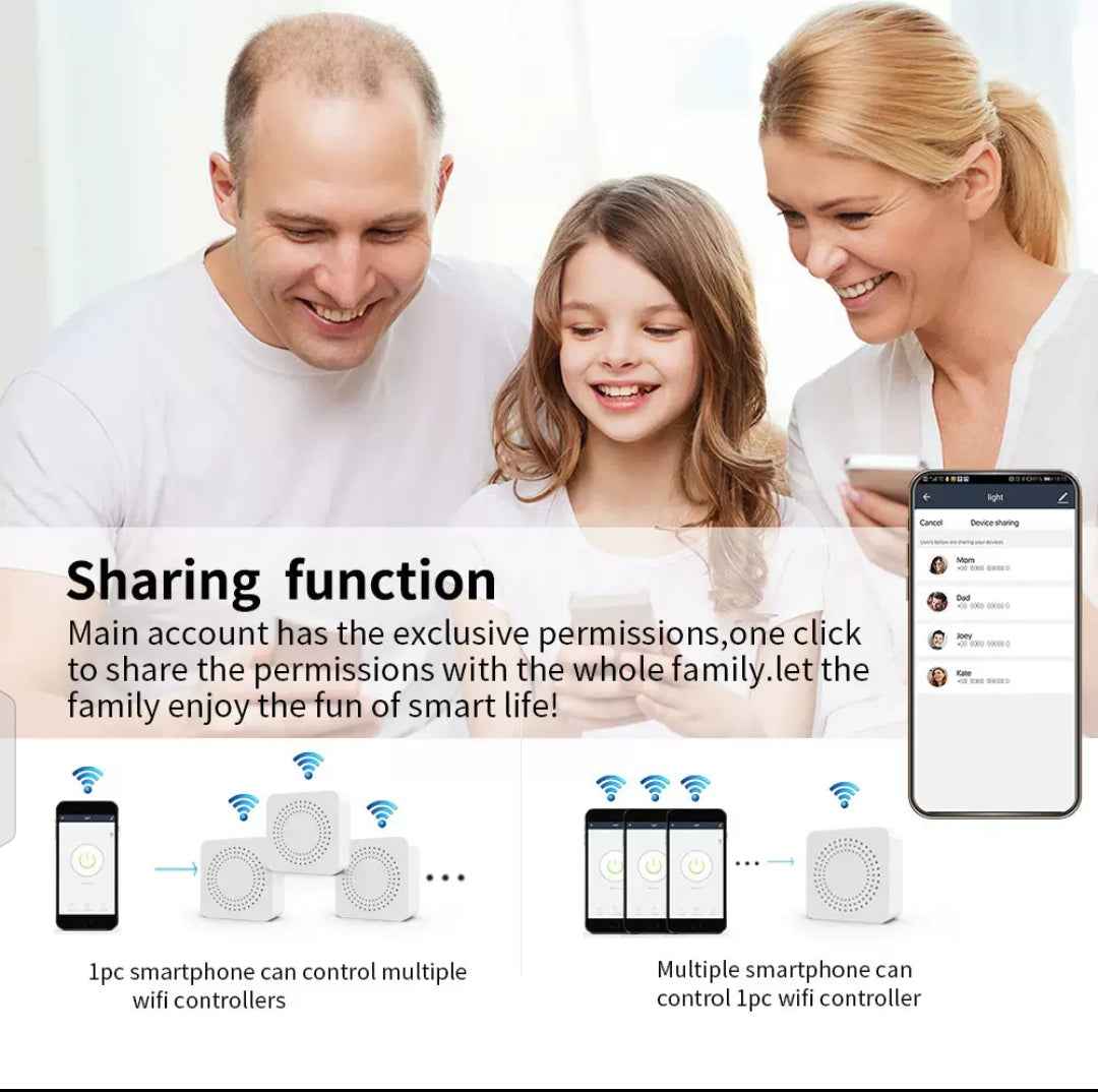 Smart switch wifi 16A Tuya Mini Smart Breaker Smart Life Wireless Remote Control
