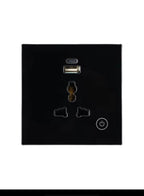 Alexa Google Voice Smart Home Tuya WIFI Control Wall Socket with USB Port Universal Electrical Plug Power US/UK Smart Switch